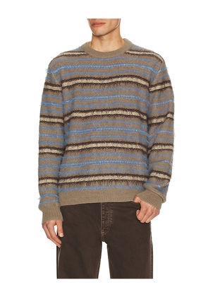 SAMSOE SAMSOE Safinnley Sweater in Grey,Blue. Size S. Also in M.