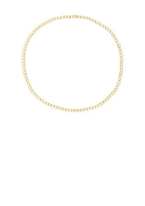 The M Jewelers NY Necklace in Metallic Gold.