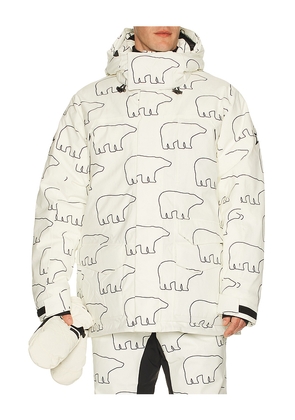 Perfect Moment Max Insulated Ski Parka in White. Size L. Also in M.
