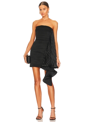 AMUR Kayleigh Dress in Black. Size 00. Also in 4, 8.