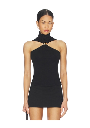 superdown Gemma Turtleneck Top in Black. Size M. Also in L, XL.