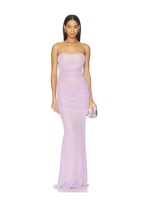 retrofete Quintessa Mesh Dress in Lavender. Size L. Also in M.