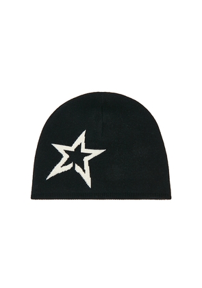 Perfect Moment Star Logo Beanie in Black.