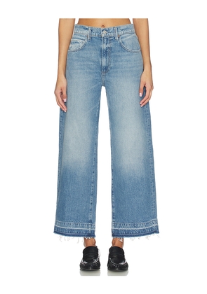 PAIGE Arellia Ankle Undone Hem Jeans in Blue. Size 24. Also in 23, 25, 26, 27, 28, 29, 30, 31, 32, 33.