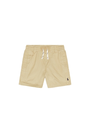 Polo Ralph Lauren Parachute Twill Cambridge Short in Tan. Size 2. Also in 3, 6.