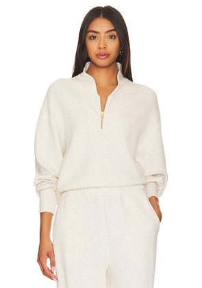 Varley Davidson Sweatshirt in Ivory. Size S. Also in XS, M, L, XL.