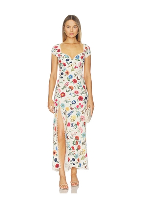 Show Me Your Mumu Nicola Dress in Ivory. Size M. Also in XS, S, L, XL.