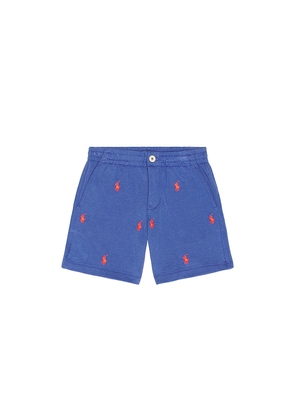 Polo Ralph Lauren Prepster Mesh Athletic Short in Blue. Size 2. Also in 3, 4, 5, 6.