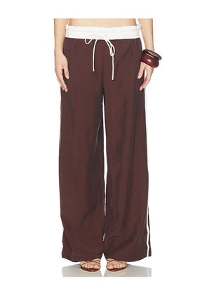 SOVERE Sora Pant in Brown,White. Size M. Also in S.