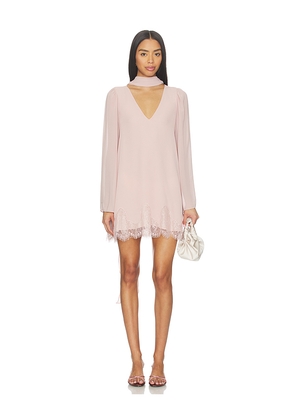 Tularosa Belinda Mini Dress in Mauve. Size M. Also in XXS, XS, S.
