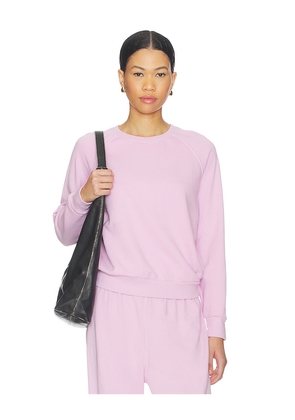perfectwhitetee French Terry Sweatshirt in Pink. Size L. Also in XS, S, M.