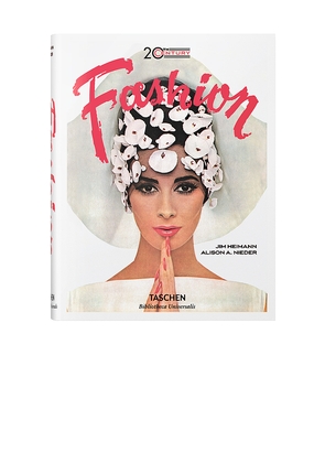 TASCHEN 20th-Century Fashion. 100 Years Of Apparel Ads in White,Red.