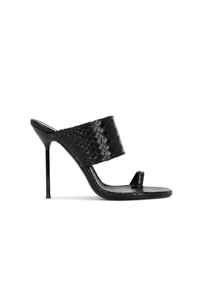 Paris Texas Lidia Thong Mule in Black. Size 37. Also in 36, 39, 40.