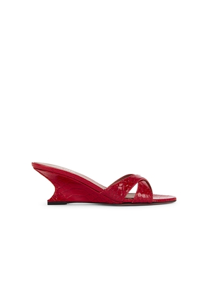 Paris Texas Nina Mule 50 in Red. Size 37. Also in 36, 38, 40, 41.