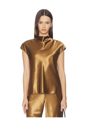 Rails Loretta Top in Metallic Bronze. Size M. Also in L, S, XL, XS.