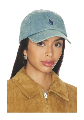 Polo Ralph Lauren Denim Woven Cap in Blue.