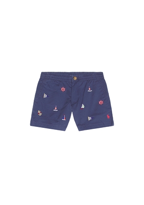 Polo Ralph Lauren Stretch Twill Prepster Boat Short in Navy. Size 2. Also in 3, 4, 5, 6.