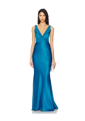 Zhivago Beloved Gown in Blue. Size 6. Also in 10, 8.