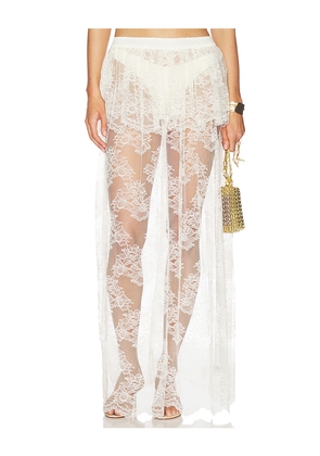 Tularosa Amelia Skirt in White. Size M. Also in L, S, XL, XS.