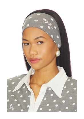 Rowen Rose Headband in Grey.