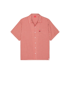 Worship Supplies Glazed And Confused Shirt in Red. Size M. Also in S, L, XL/1X.