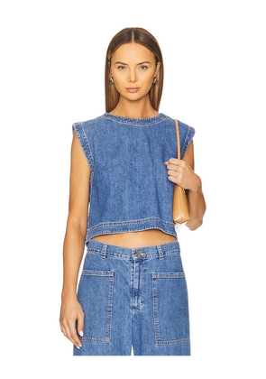 Velvet by Graham & Spencer Loren Top in Blue. Size M. Also in L.