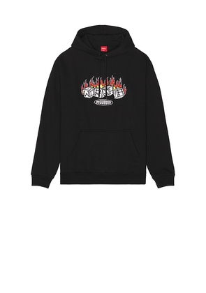 Worship Supplies Snake Eyes Pull Over Hoodie in Black. Size M. Also in L, S.
