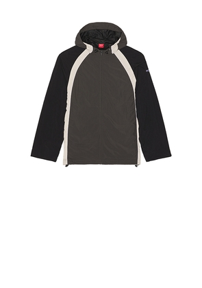 Worship Supplies Shooter Nylon Jacket in Black. Size M. Also in S, L, XL/1X.