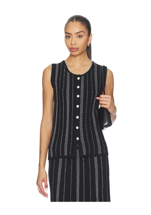 Proenza Schouler White Label Proenza Schouler Alyna Vest in Black,White. Size L. Also in M, S, XS.
