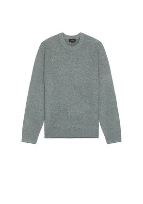 Vince Cashmere Thermal Crewneck Sweater in Parlor Blue in Grey. Size S. Also in XL/1X.