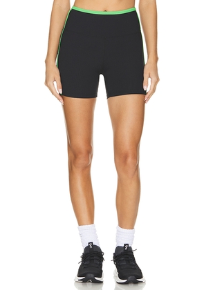 YEAR OF OURS Ribbed Track Short in Black. Size M. Also in XS, L.