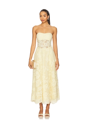 V. Chapman Hazel Dress in Lemon. Size 2. Also in 4.
