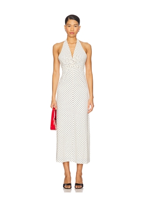 With Jean Maude Dress in White. Size M. Also in S, L, XL.