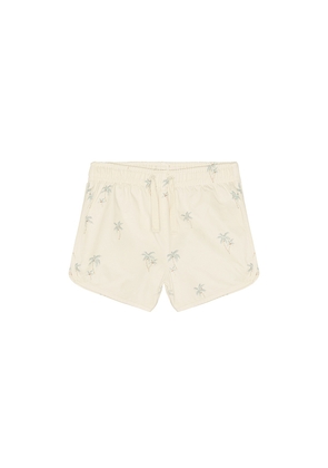 Rylee + Cru Swim Trunk in Ivory. Size 12-18M. Also in 18-24M, 2-3yr, 4-5yr.