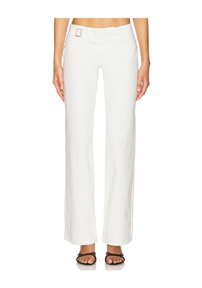 With Jean Sadie Jeans in White. Size M. Also in S, XS.