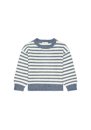 Rylee + Cru Mountain Sweater in White. Size 12-18M. Also in 18-24M, 2-3yr, 4-5yr.