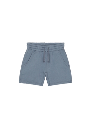 Rylee + Cru Relaxed Short in Blue. Size 12-18M. Also in 18-24M, 2-3yr, 4-5yr.