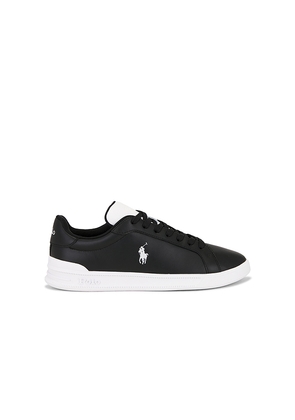 Polo Ralph Lauren Low Top Sneaker in Black. Size 11. Also in 8, 12, 13, 14.