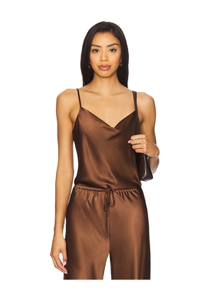 Veronica Beard Sola Top in Chocolate. Size 12. Also in 10.