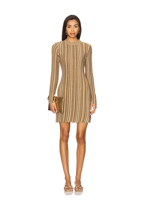 Veronica Beard Jane Dress in Metallic Bronze. Size XL. Also in XS, S.