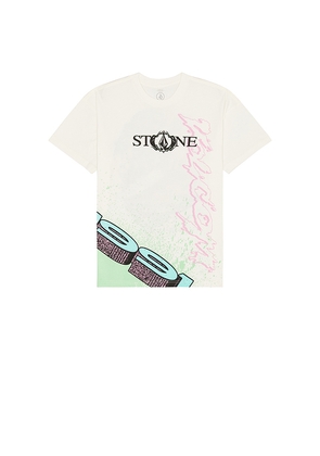 Volcom Heavy Tubes Tee in White. Size M. Also in L, S.