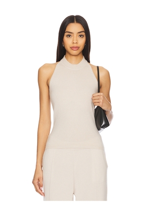 W. Cashmere Cora Halter Tank in Neutral. Size L. Also in M.