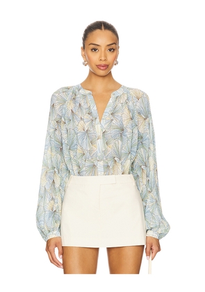 Veronica Beard Fennel Blouse in Blue. Size 0. Also in 00, 10, 12.