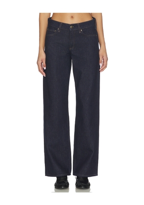 Rag & Bone Saige Full Relaxed Straight Jeans in Navy. Size 23. Also in 24, 25, 26, 27, 28, 29, 30, 31, 32, 33, 34.