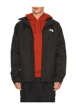 The North Face Antora Rain Hoodie Jacket in Black. Size L. Also in S, XL/1X, XXL/2X.