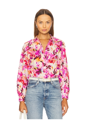 Ulla Johnson Tahlia Blouse in Fuchsia. Size 4. Also in 6, 8, 12.