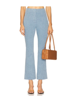 Veronica Beard Hawthorne Pant in Baby Blue. Size 10. Also in 4, 6, 14, 16.