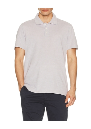 PAIGE Demille Polo in Light Grey. Size L. Also in M, S, XL/1X, XXL/2X.