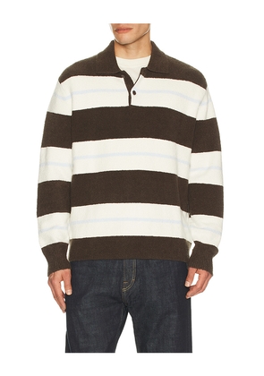 SAMSOE SAMSOE Sanino Polo in Olive,White. Size M. Also in XXL/2X.