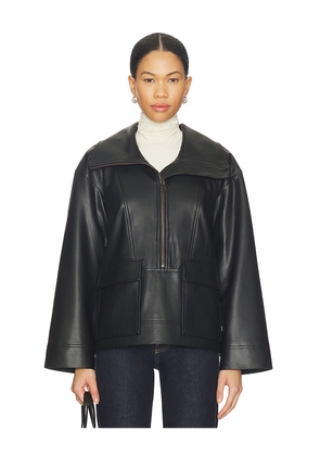 Veronica Beard Brian Popover Jacket in Black. Size S. Also in L, M, XS.